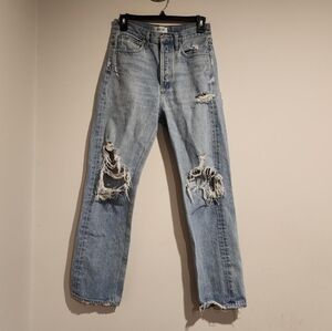 Agolde Light Blue Denim Jeans